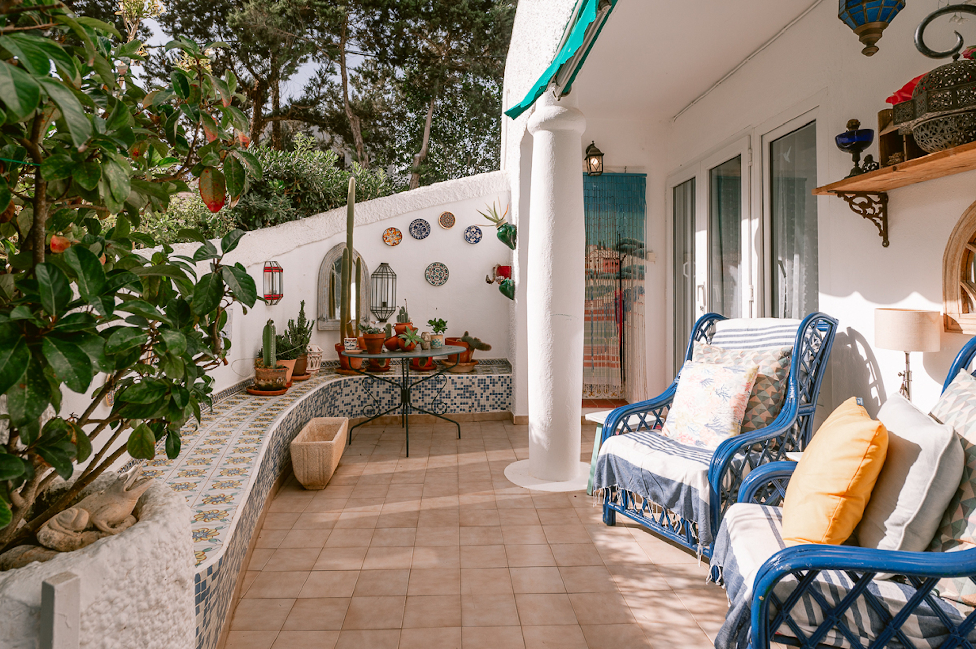 Resa Estates Ibiza apartment te koop ground floor sale terrace.JPG